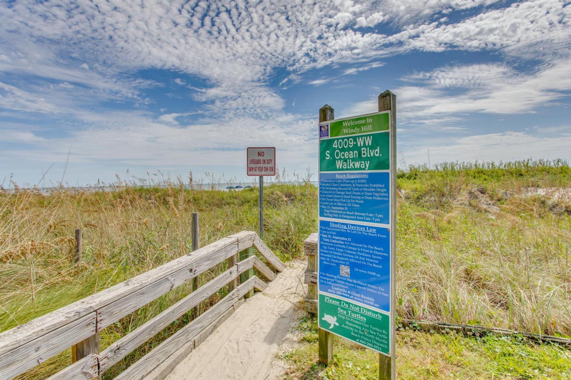 Sunny Windy Hill Beachfront Condo With Private Patio Myrtle Beach Exterior foto